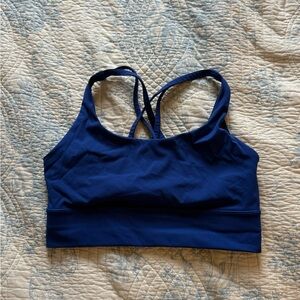 Royal Blue Lululemon Energy Longline Bra